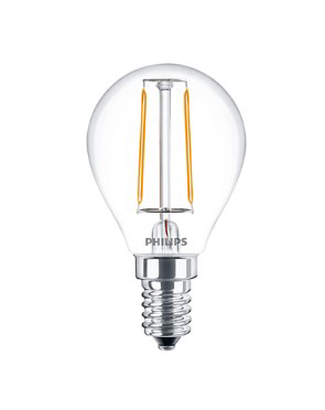 PHILIPS LAMPA LED FILAMENT 2.3-25VT E14 P45   