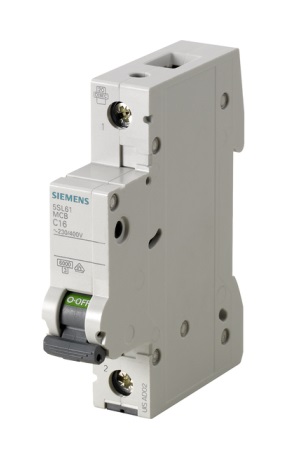 SİEMENS AVTOMAT 1x16A  C TIP 6kA