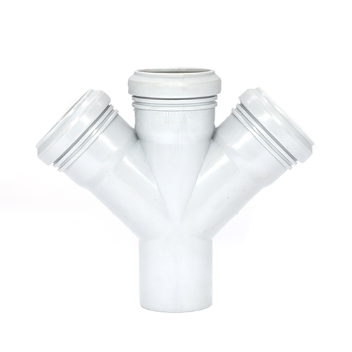 HILL FAN ÇARPAZ (KANALİZASİYA) 45° 50/50 MM