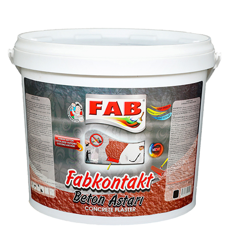 FAB fabkontakt beton suvaq astarı qırmızı 25 kg