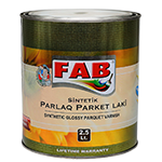 FAB sintetik parlaq parket lakı