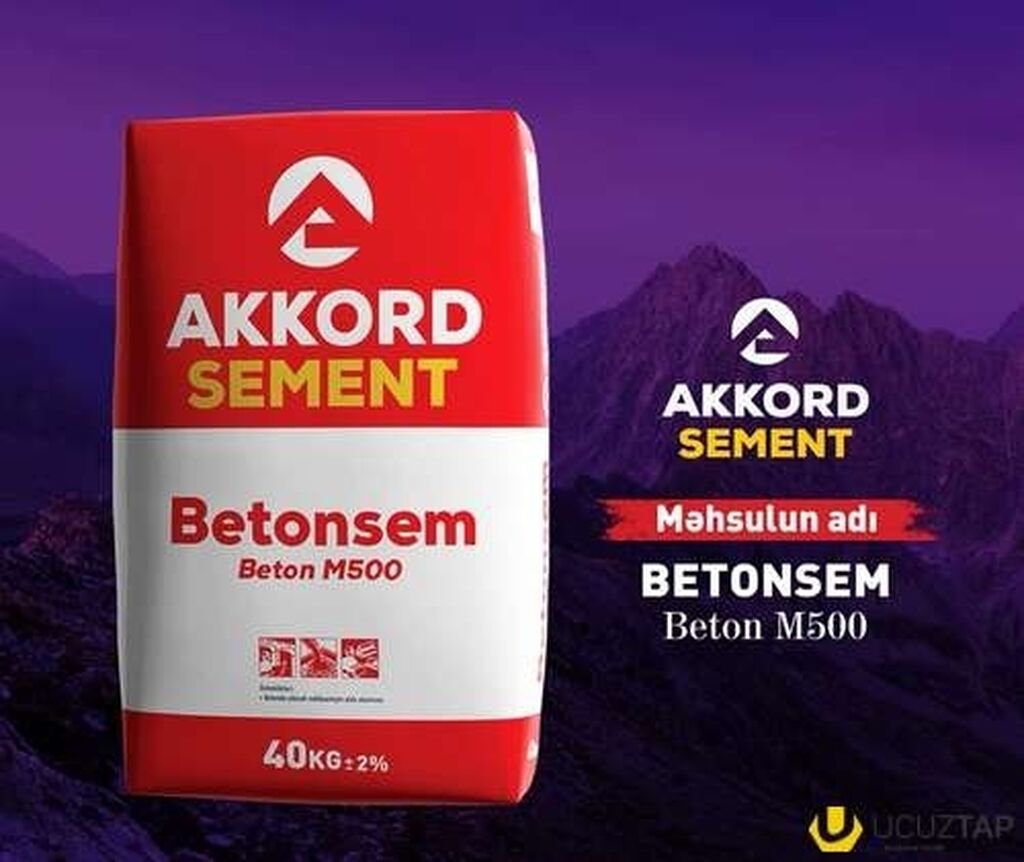 SEMENT AKKORD 500 M 50 kg