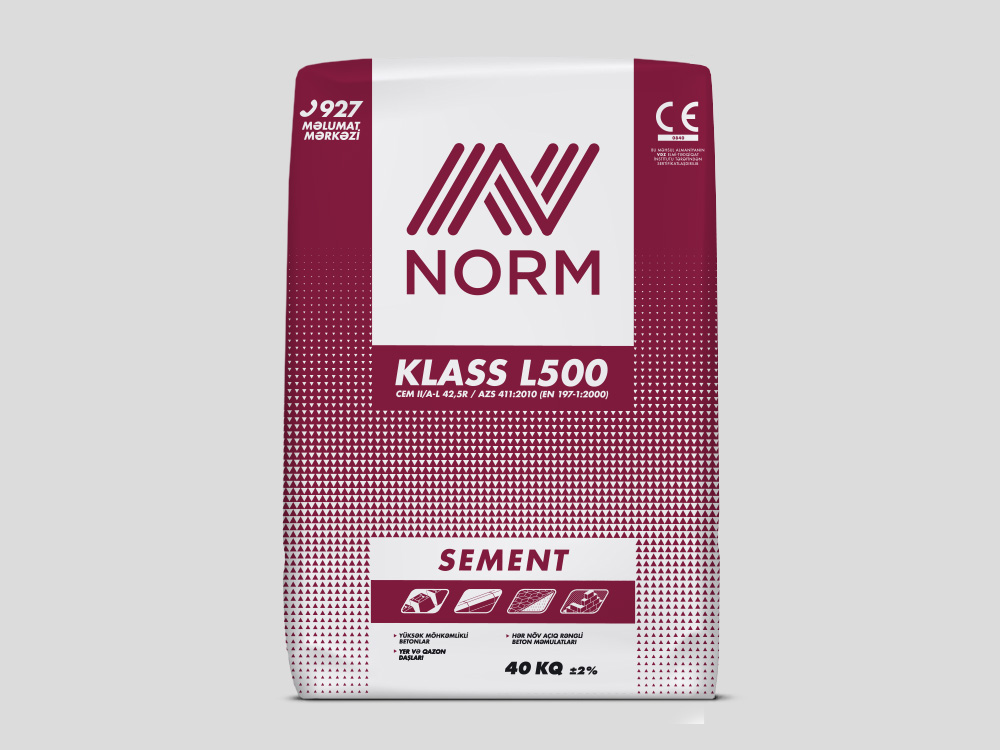 SEMENT NORM 500 M 40 kg