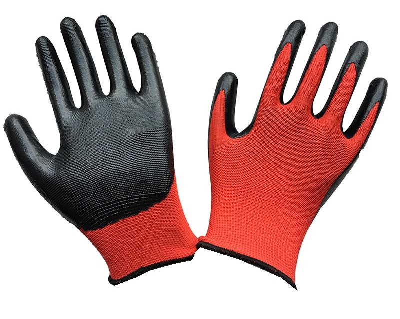 Əlçək işçi qara-qırmızı