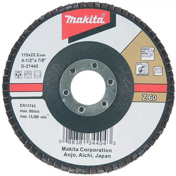 MAKİTA PARDAQLAMA DİSKİ 115 MM D-27442