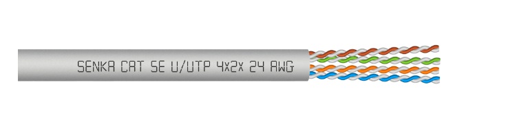ŞENKA CAT 5 FTP 4x2x24 AWG-CCA 