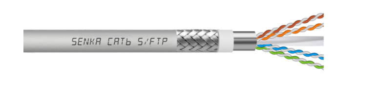 ŞENKA CAT 6 SFTP 4x2x24 AWG-CCA