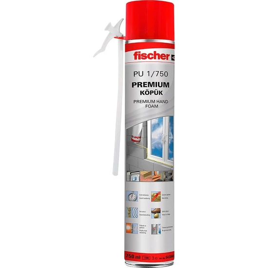 Fischer İnşaat  Köpüyü 750ML 960 g.