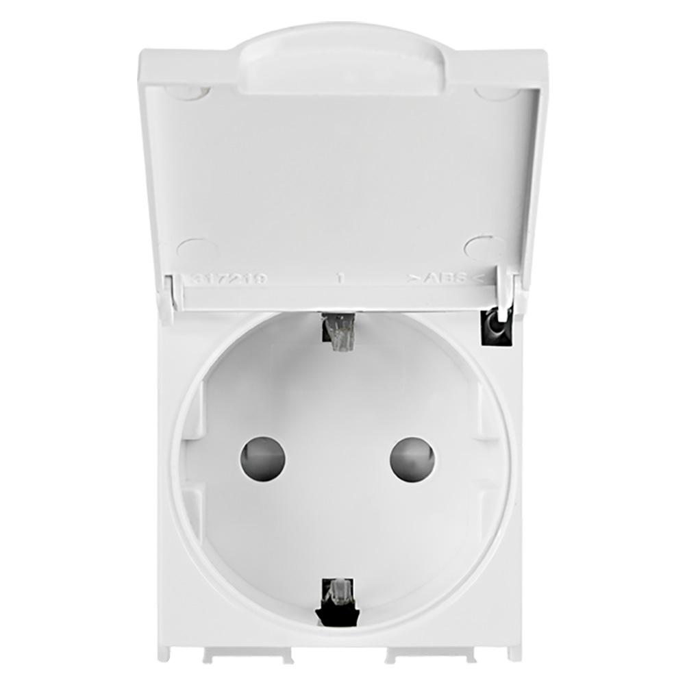 PANASONİC THEA MODULAR WVTT2210-9 Qapaqlı 2P+E yuvası