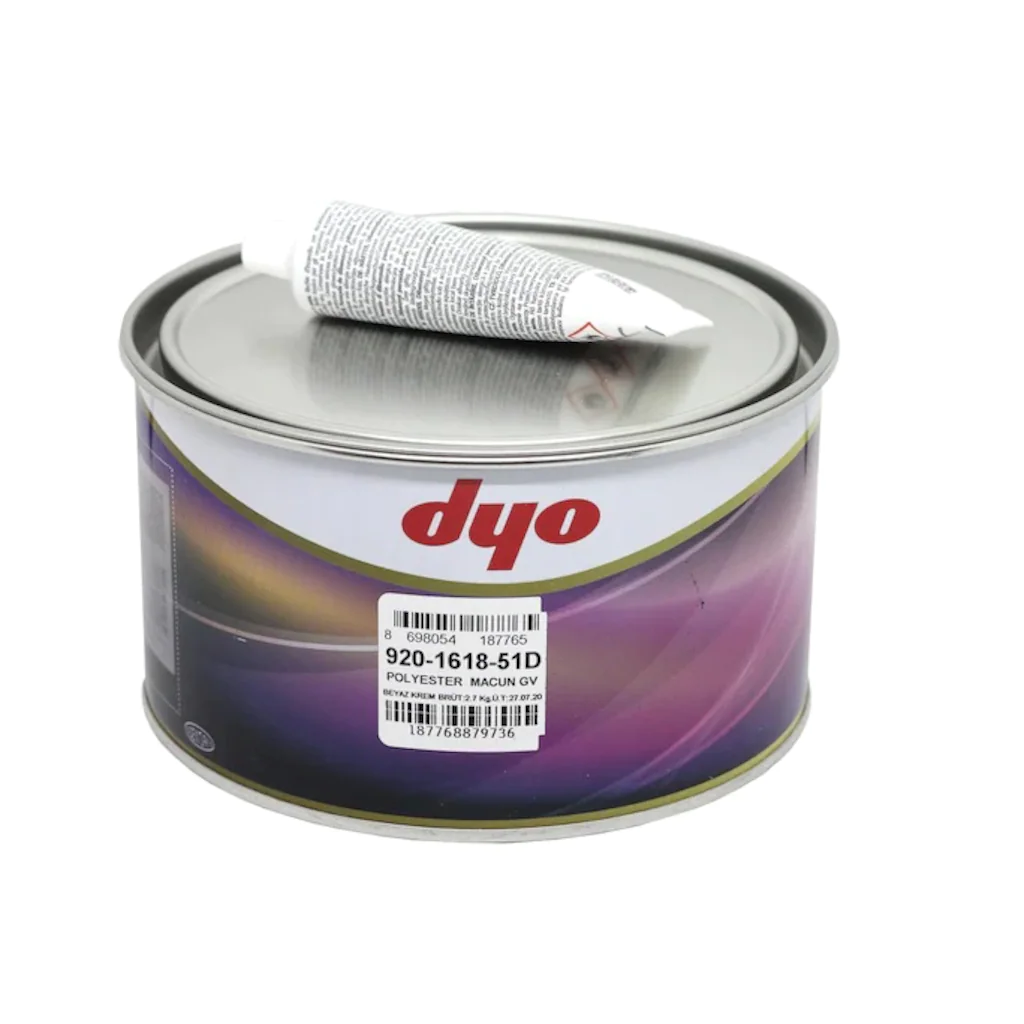 DYO polyester məcun ağ krem 2.7 kg 